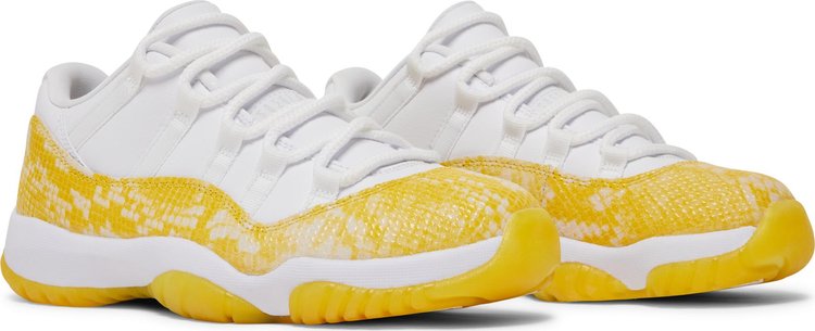 WMNS Air Jordan 11 Low 'Yellow Snakeskin'