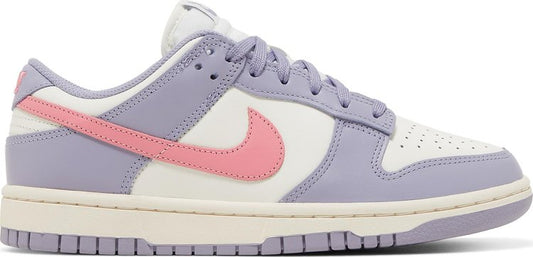 נעלי סניקרס Wmns Dunk Low 'Indigo Haze' של המותג נייקי בצבע לבן עשויות עוֹר