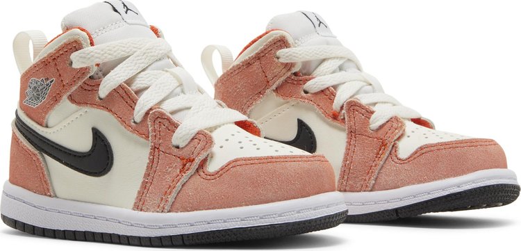 Air Jordan 1 Mid SE TD 'Orange Suede'