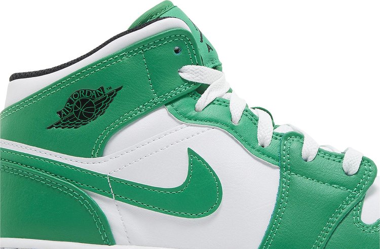 Air Jordan 1 Mid GS 'Lucky Green'