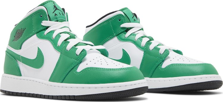 Air Jordan 1 Mid GS 'Lucky Green'