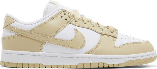 נעלי סניקרס Dunk Low 'Team Gold' של המותג נייקי בצבע צהוב עשויות עוֹר