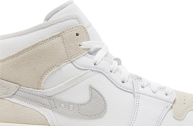 Air Jordan 1 Mid SE Craft 'Inside Out - White Sail'