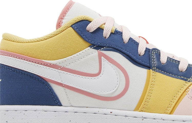 Air Jordan 1 Low SE GS 'Multi-Color Canvas'