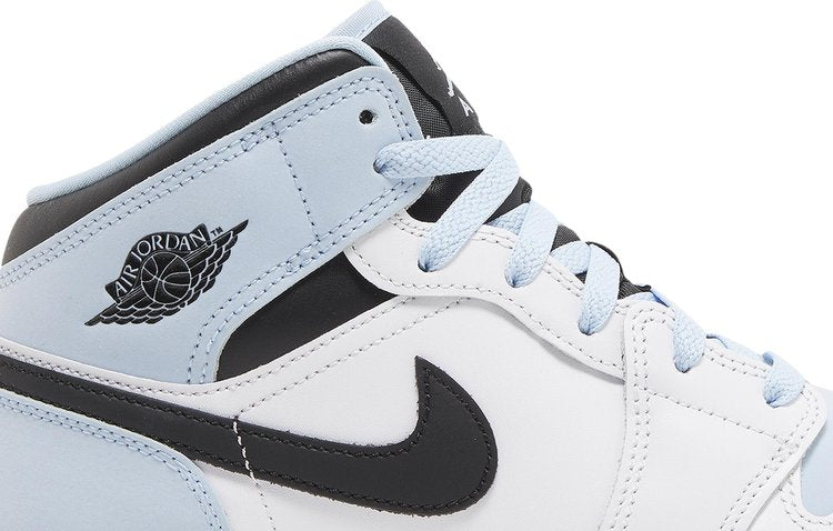 Air Jordan 1 Mid SE GS 'White Ice Blue'