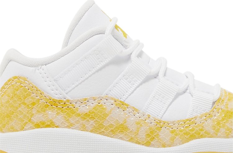 Air Jordan 11 Retro Low TD 'Yellow Snakeskin'