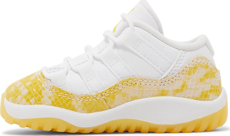 Air Jordan 11 Retro Low TD 'Yellow Snakeskin'
