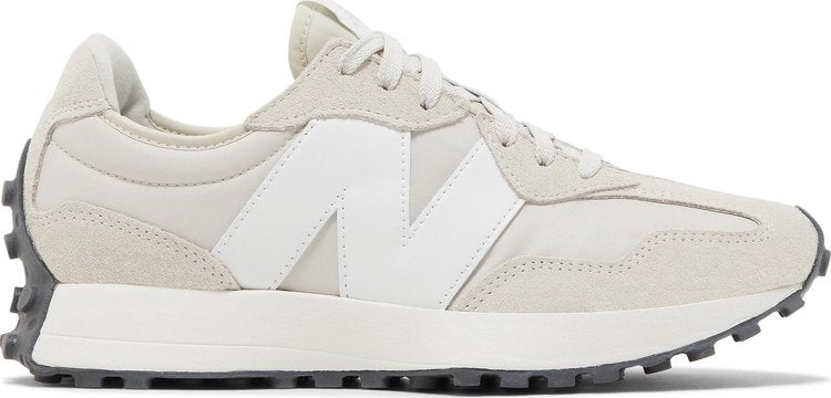 נעלי סניקרס 327 'Beige' של המותג ניו באלאנס בצבע קרם עשויות עור (זמש)