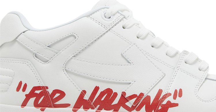 Off-White Out of Office Low 'For Walking - White Red' 2023