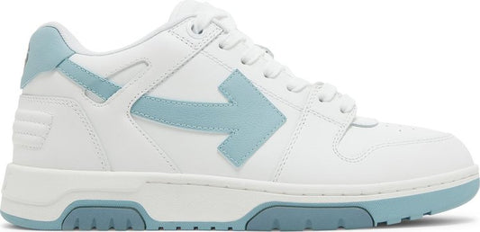 נעלי סניקרס Off-White Out of Office 'White Celadon' של המותג אוף וויט בצבע לבן עשויות עוֹר