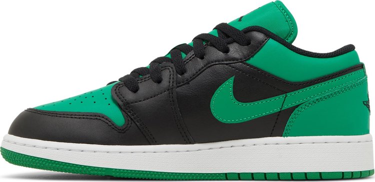 Air Jordan 1 Low GS 'Black Lucky Green'