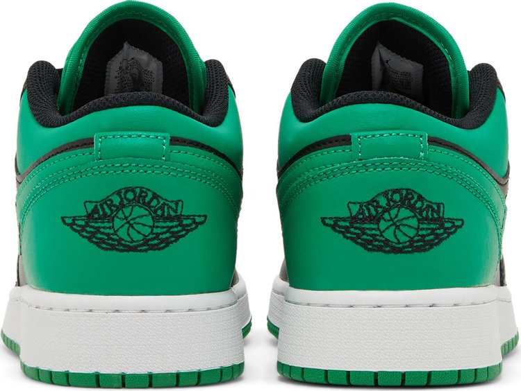 Air Jordan 1 Low GS 'Black Lucky Green'