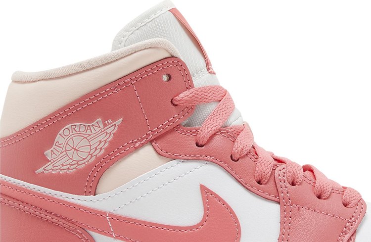 Wmns Air Jordan 1 Mid 'Strawberries and Cream'