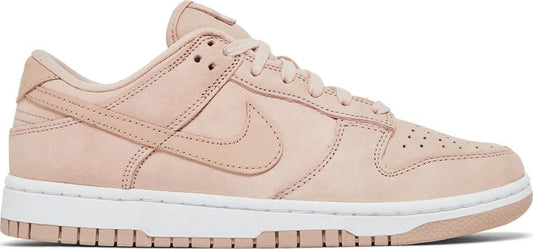 נעלי סניקרס Wmns Dunk Low Premium 'Soft Pink' של המותג נייקי בצבע וָרוֹד עשויות עור (נובוק)