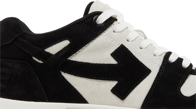 Off-White Out of Office Black White Suede