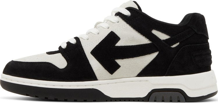 Off-White Out of Office Black White Suede