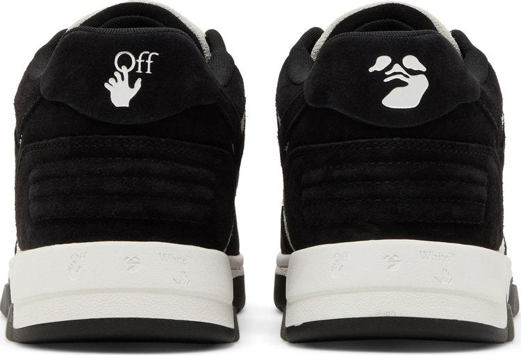 Off-White Out of Office Black White Suede