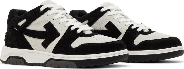 Off-White Out of Office Black White Suede