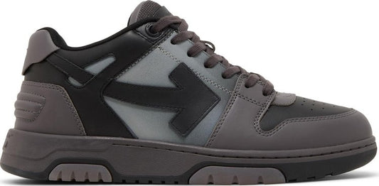 נעלי סניקרס Off-White Out of Office 'Black Gradient' של המותג אוף וויט בצבע שָׁחוֹר עשויות עוֹר