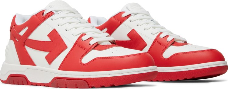 Off-White Out of Office Red White