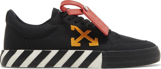 נעלי סניקרס Off-White Vulc Sneaker 'Black Orange' של המותג אוף וויט בצבע שָׁחוֹר עשויות בַּד