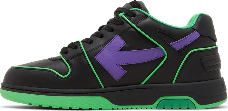 Off-White Out of Office Outlined-Purple Fluo Green