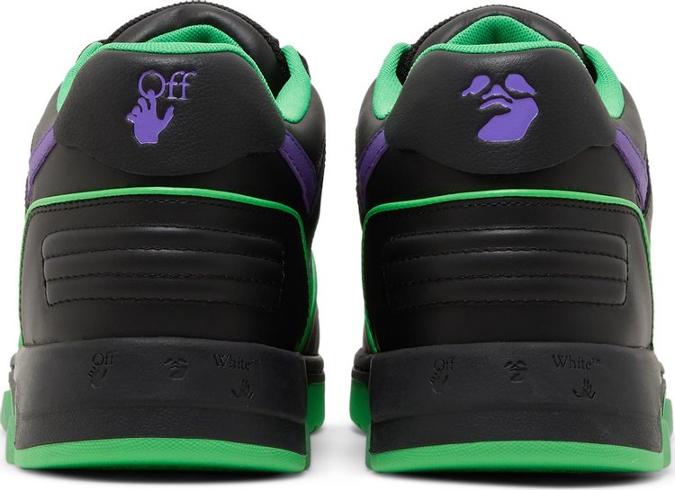 Off-White Out of Office Outlined-Purple Fluo Green