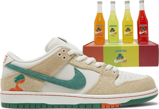 נעלי סניקרס Jarritos x Dunk Low SB Special Box של המותג נייקי בצבע קרם עשויות טֶקסטִיל