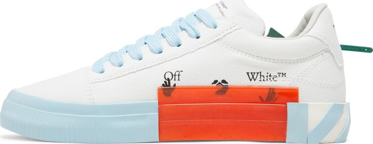 Off-White Wmns Vulc Sneaker 'White Light Blue'