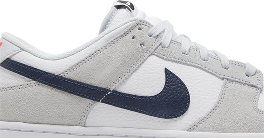 Dunk Low 'Mini Swoosh - Football Grey Midnight Navy'