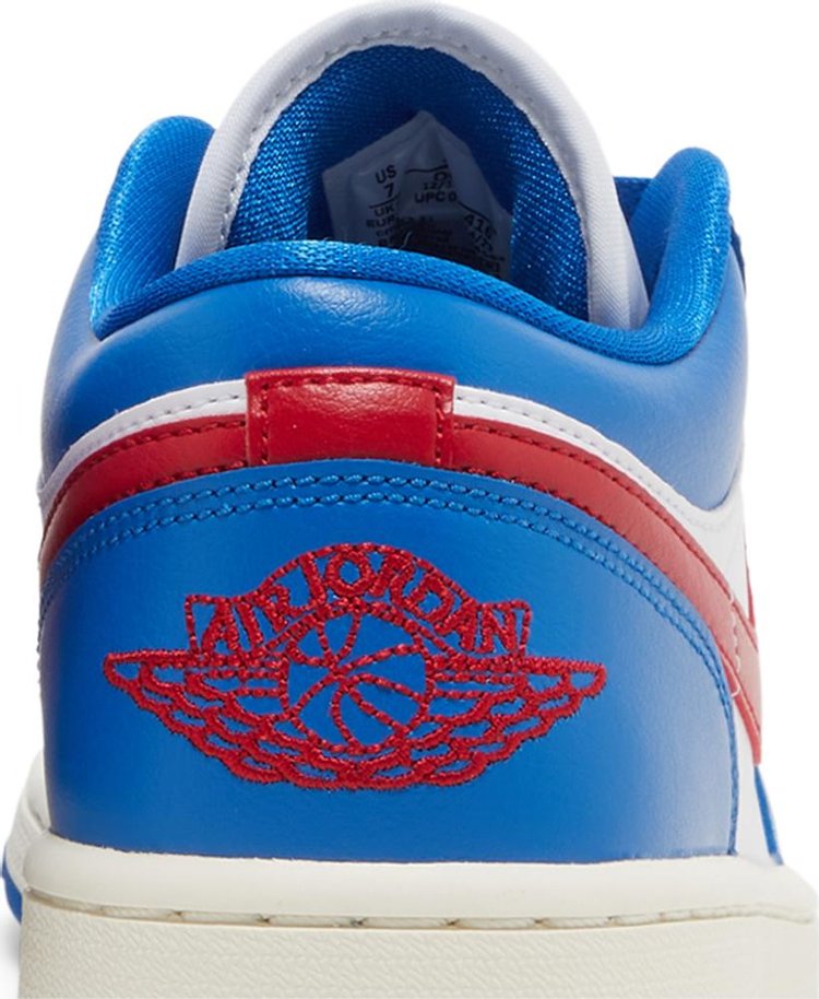 Wmns Air Jordan 1 Low 'Sport Blue Gym Red'