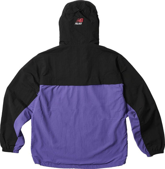 Palace x New Balance Pop Over Shell Jacket 'Black/Purple'