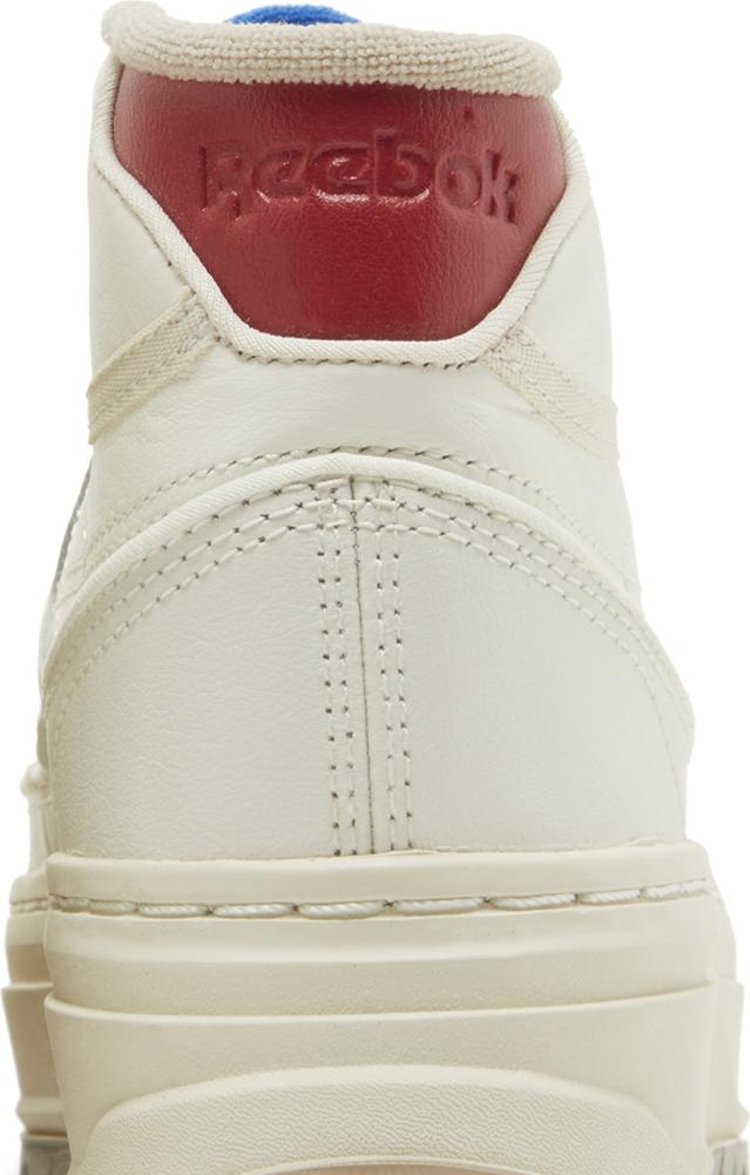 Wmns Club C Geo Mid 'Chalk Flash Red'