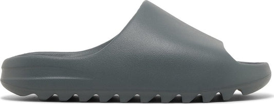 נעלי סניקרס Yeezy Slides 'Slate Marine' של המותג אדידס בצבע אפור עשויות קצף מסוג EVA (פולימר)