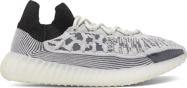 נעלי סניקרס Yeezy Boost 350 V2 CMPCT 'Panda' של המותג אדידס בצבע לבן עשויות ניילון פוליאסטר Primeknit