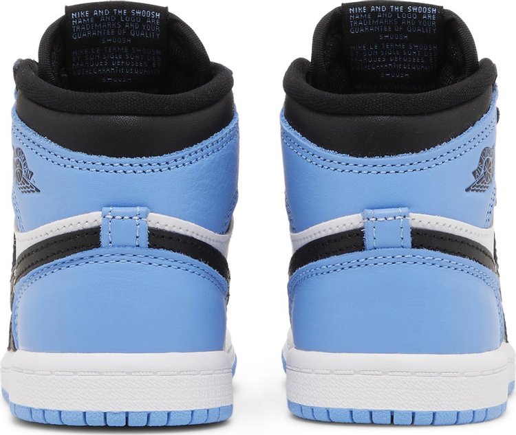 Air Jordan 1 Retro High OG TD 'UNC Toe'