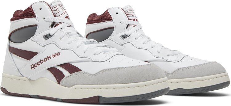 BB4000 2 Mid 'White Classic Maroon'