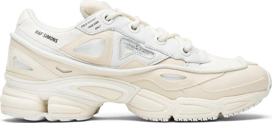 נעלי סניקרס Raf Simons x Ozweego Bunny 'Cream White' של המותג אדידס בצבע לבן עשויות 
