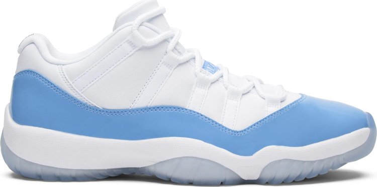 נעלי סניקרס Air Jordan 11 Retro Low 'UNC' של המותג נייקי בצבע לבן עשויות 