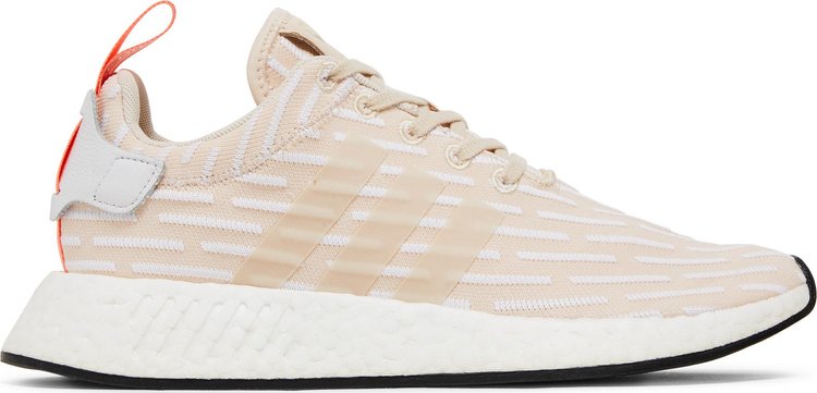 נעלי סניקרס Wmns NMD_R2 'Linen White' של המותג אדידס בצבע שָׁזוּף עשויות 