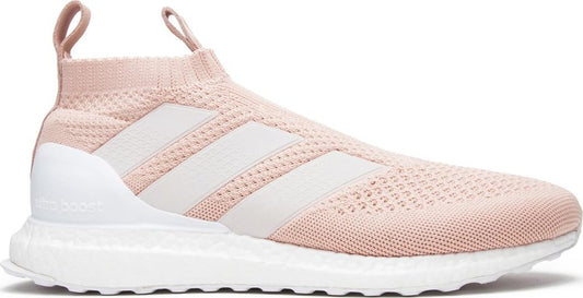 נעלי סניקרס Kith x Ace 16+ PureControl UltraBoost 'Flamingos' של המותג אדידס בצבע וָרוֹד עשויות 