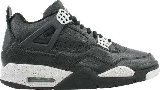 נעלי סניקרס Air Jordan 4 Retro+ 'Oreo' 1999 של המותג נייקי בצבע שָׁחוֹר עשויות 