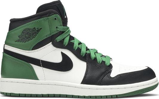 נעלי סניקרס Air Jordan 1 Retro High 'Boston Celtics' של המותג נייקי בצבע לבן עשויות עוֹר