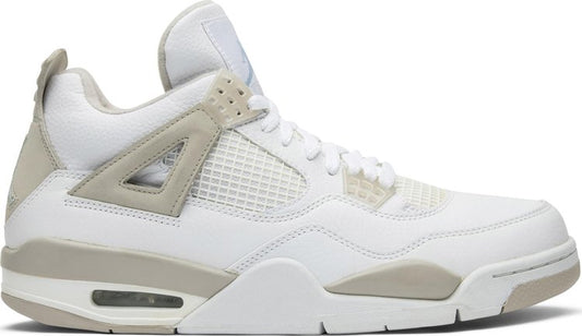 נעלי סניקרס Wmns Air Jordan 4 Retro 'Sand' של המותג נייקי בצבע לבן עשויות 