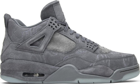 נעלי סניקרס KAWS x Air Jordan 4 Retro 'Cool Grey' של המותג נייקי בצבע אפור עשויות 