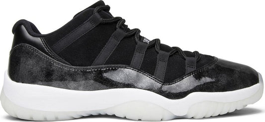 נעלי סניקרס Air Jordan 11 Retro Low 'Barons' של המותג נייקי בצבע שָׁחוֹר עשויות 