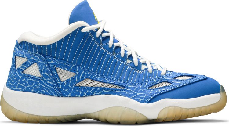 נעלי סניקרס Air Jordan 11 Retro Low IE 'Argon Blue' של המותג נייקי בצבע כְּחוֹל עשויות 