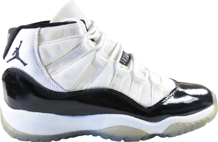 נעלי סניקרס Air Jordan 11 OG GS 'Concord' 1995 של המותג נייקי בצבע לבן עשויות 