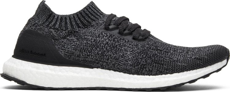 נעלי סניקרס UltraBoost Uncaged 'Black Grey' של המותג אדידס בצבע חום עשויות ניילון פוליאסטר Primeknit