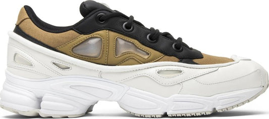 נעלי סניקרס Raf Simons x Ozweego 3 'Khaki' של המותג אדידס בצבע לבן עשויות 